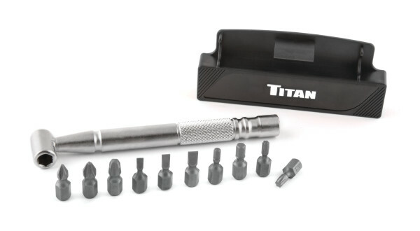 Titan 16091 11pc Offset Bit Driver Set