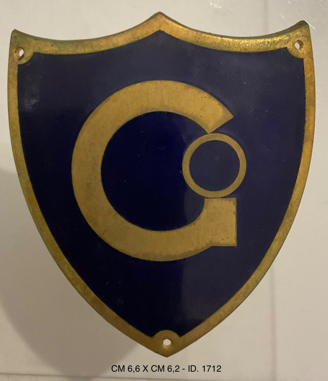 GOGGIAM ITALIAN ETHIOPIA ITALIAN PERSONAL SHIELD 1936.1941 KINGDOM OF ITALY