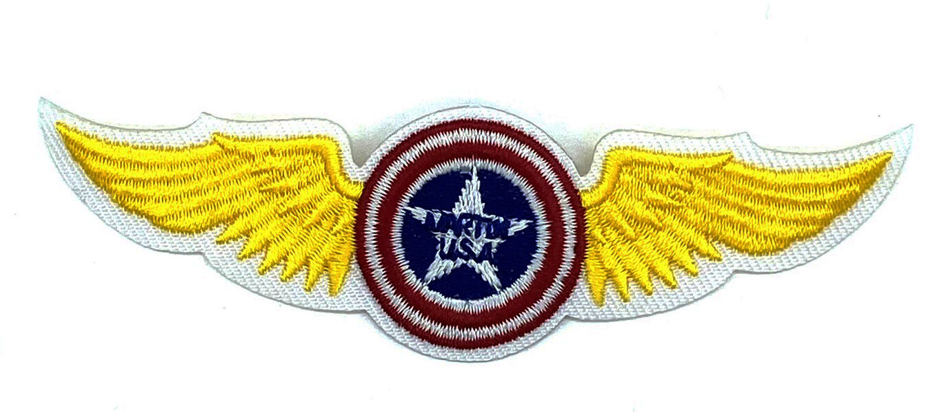 Lockheed Martin® "Glenn L Martin Aircraft Wings"_WWII_4 in, Embroidered Retro