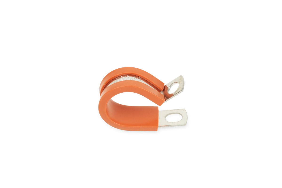 Adel High Temp Cushioned Mounting Clamp, 3/4" ID, for -8AN Hose