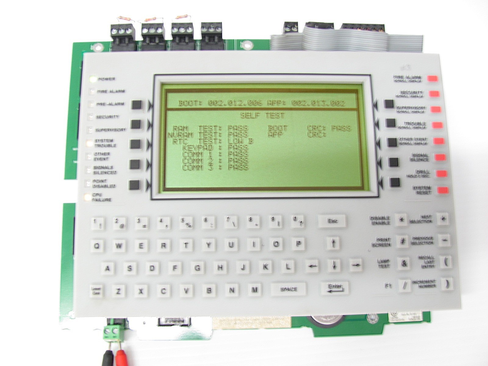 NOTIFIER - CPU-3030D - NFS3030 CPU with KEY DISPLAY Addressable - (Tested)