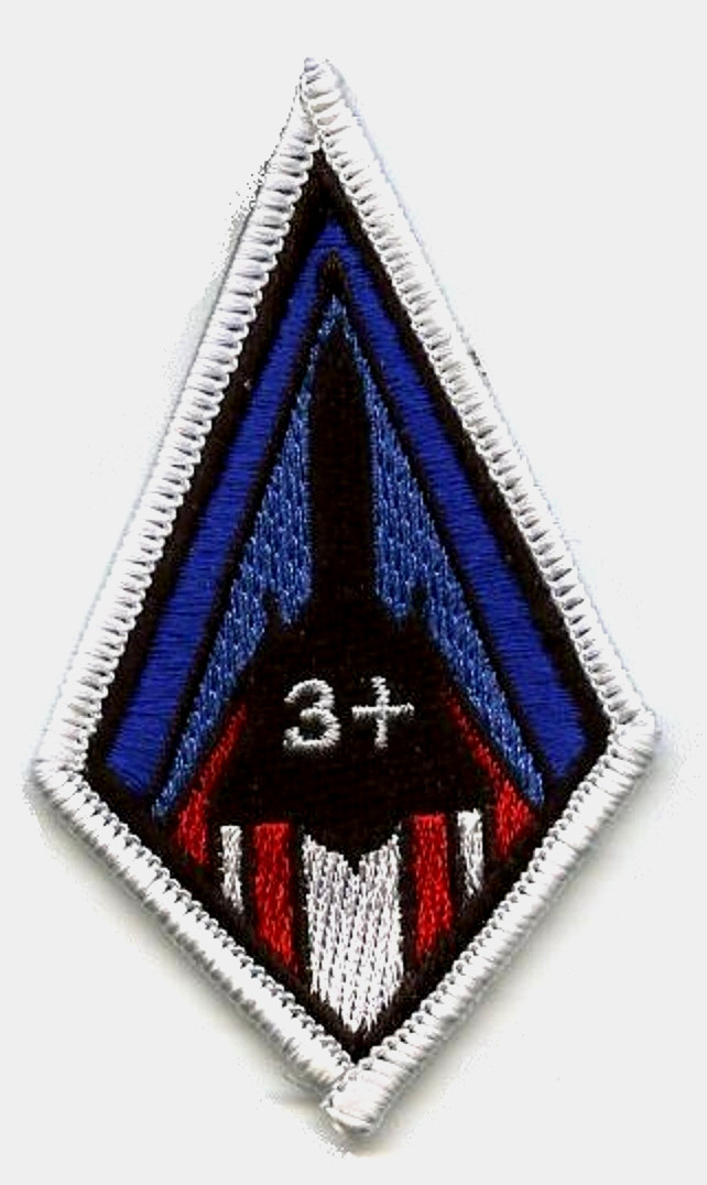 USAF LOCKHEED MACH 3+ SR-71 BLACKBIRD (61 17974) PATCH: DET. 1 ICHI BAN