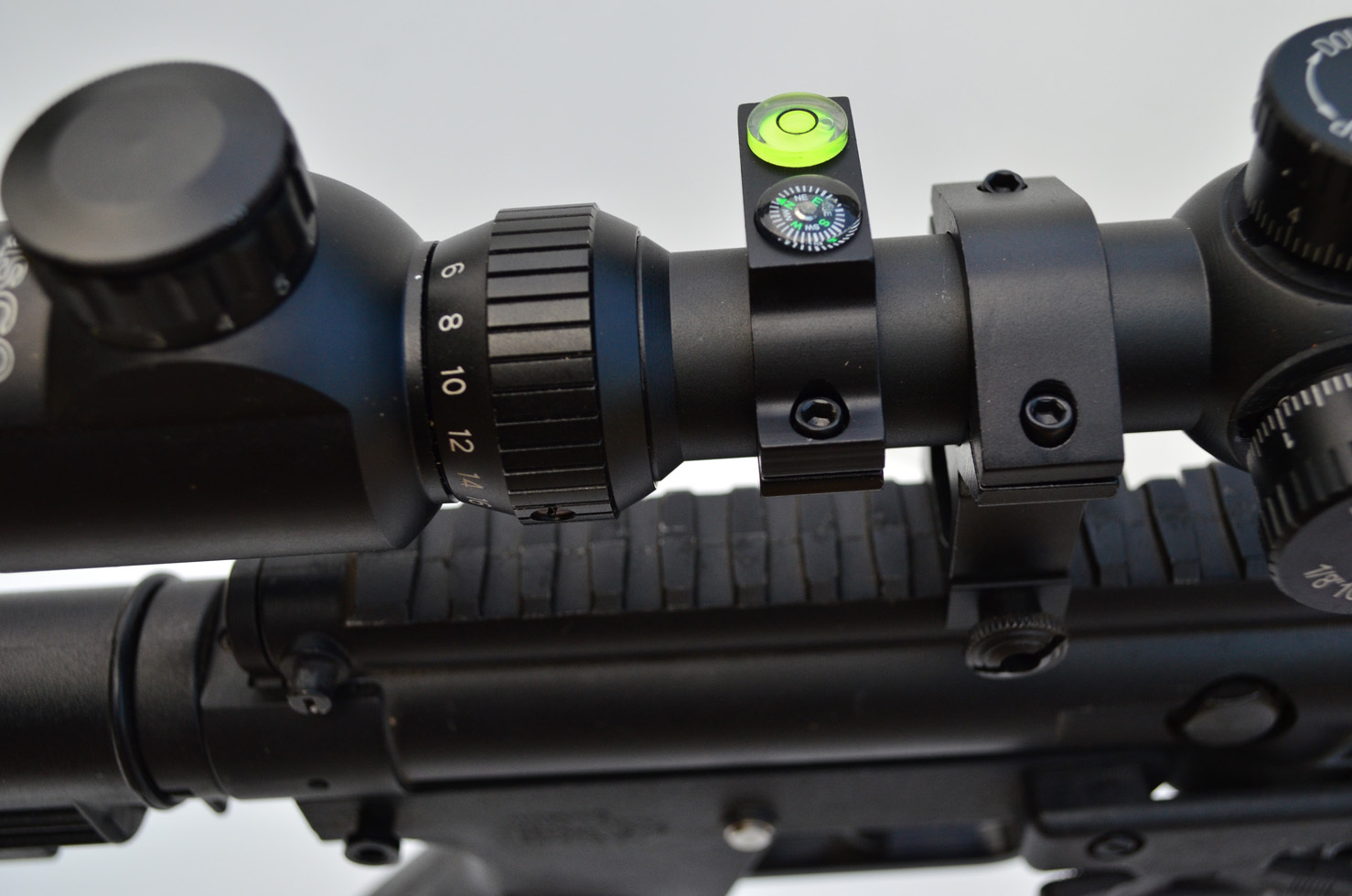 Rifle Scope Bubble Level Compass Mount For 25mm 1" Scope Tubes BUBBLE LEVEL