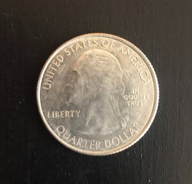 Quarter Expanded Shell Close Up Magic Trick US Head Heads Coin