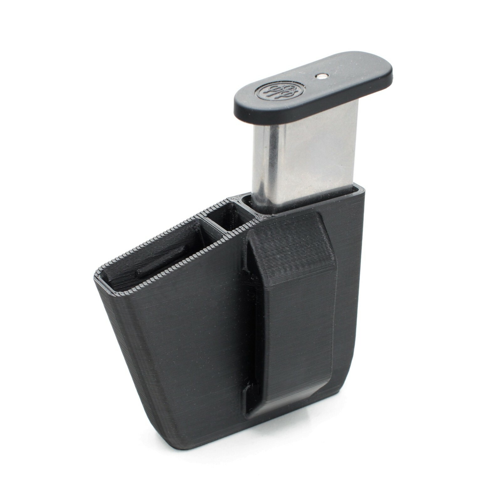 DOUBLE MAGAZINE POUCH FOR BERETTA NANO 9MM - LH SHOOTER - For Belts Up To 1.5"