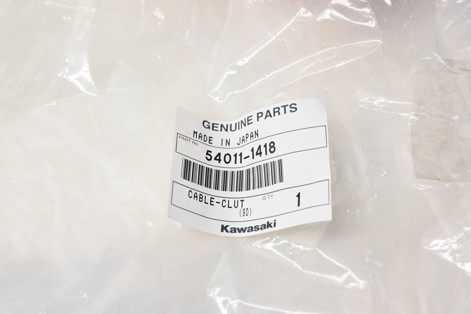 New OEM Kawasaki 54011-1418 Clutch Cable NOS