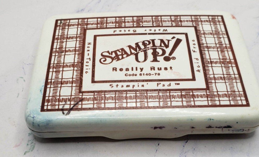 Stampin’ Up! Really Rust Water Based Dye Ink Original Style Pad 78-104