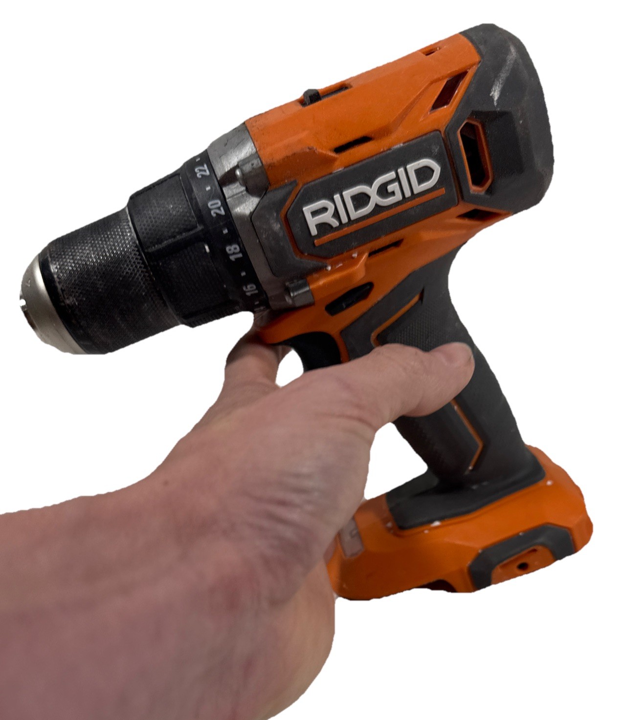 RIDGID R860010 1/2" 18V 18Volt Drill/Driver Bare Tool Dirty