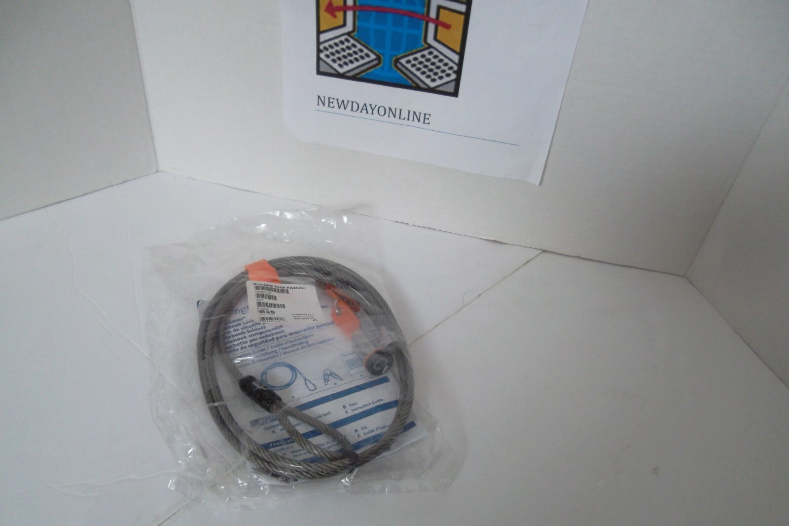 Kensington K64581US Microsaver Keyed Locks for Notebook Steel Cable K64581 NEW