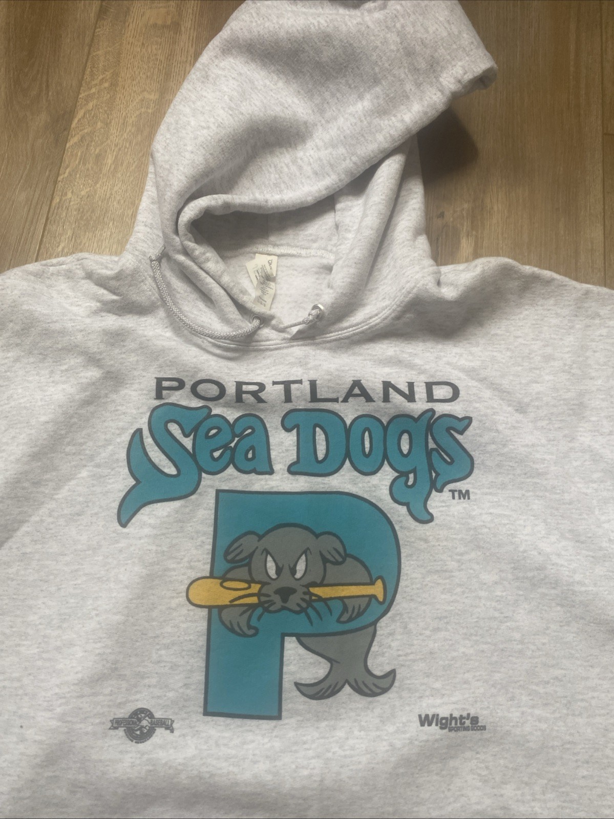 Portland Sea dogs hooded sweatshirt hoodie men’s large 44”
