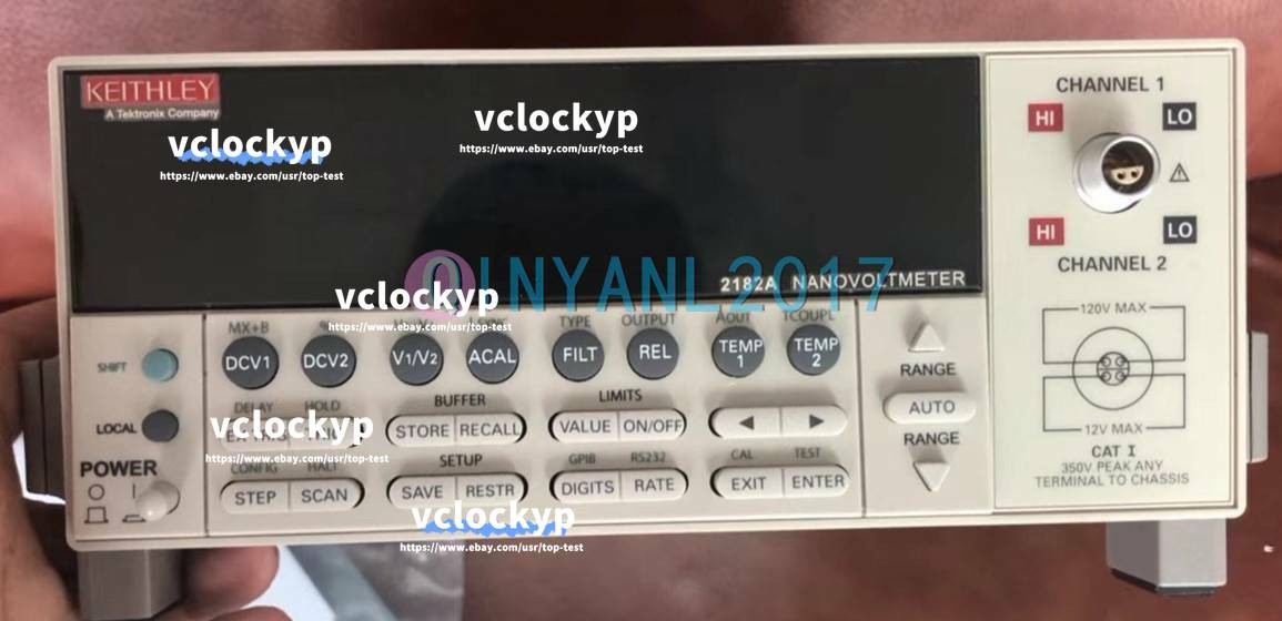 ONE Keithley 2182A Dual-Channel Ultra-Low Voltage Nanovoltmeter