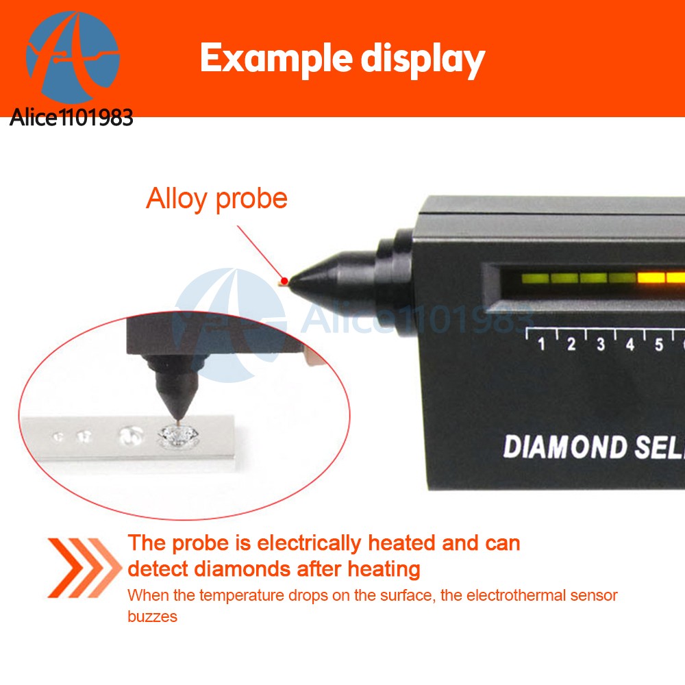 Diamond Discriminator Tester Mohs Hardness Diamond Thermal Conductivity Tester