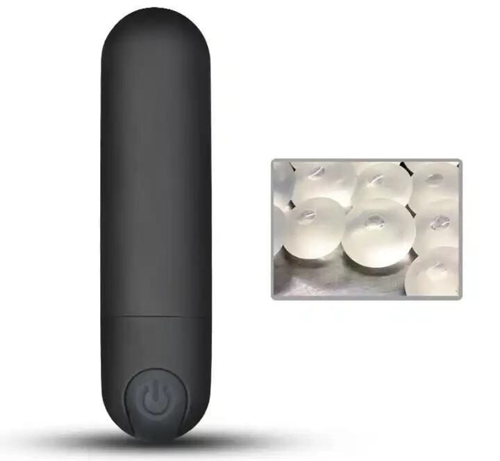 Mini Powerful Bullet Shape 10 Speed Vibrating Neck Body Massage Personal