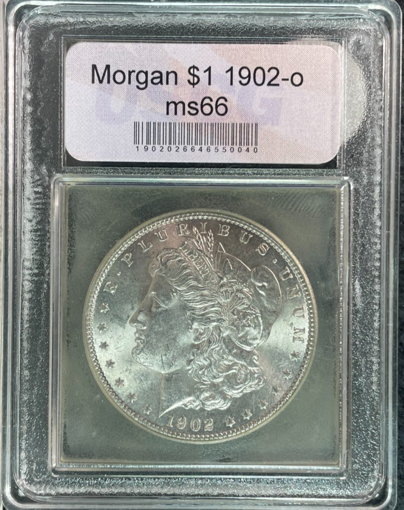 1902-O MORGAN SILVER DOLLAR ~CH/BU ~NICE COIN~REF#USC