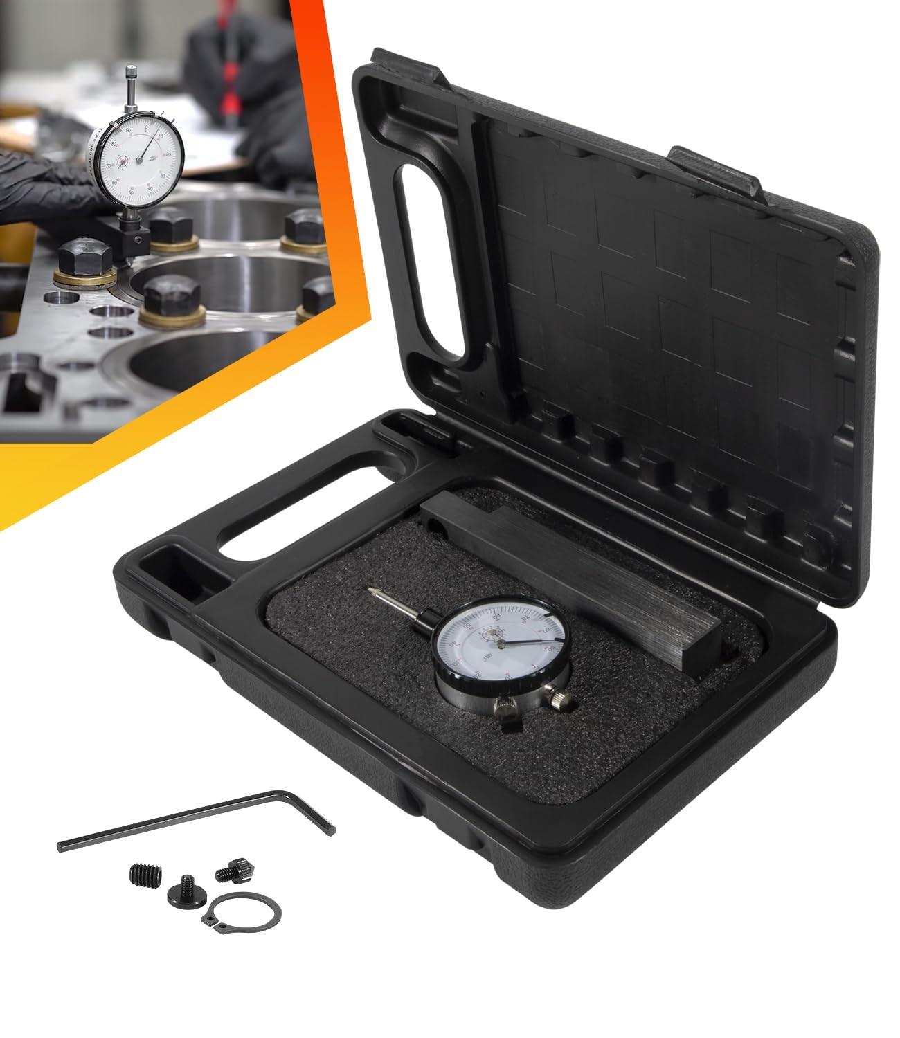 6434 Sleeve Height & Counter Bore Gauge for All Diesel Engines 0.001" Range 0-1"