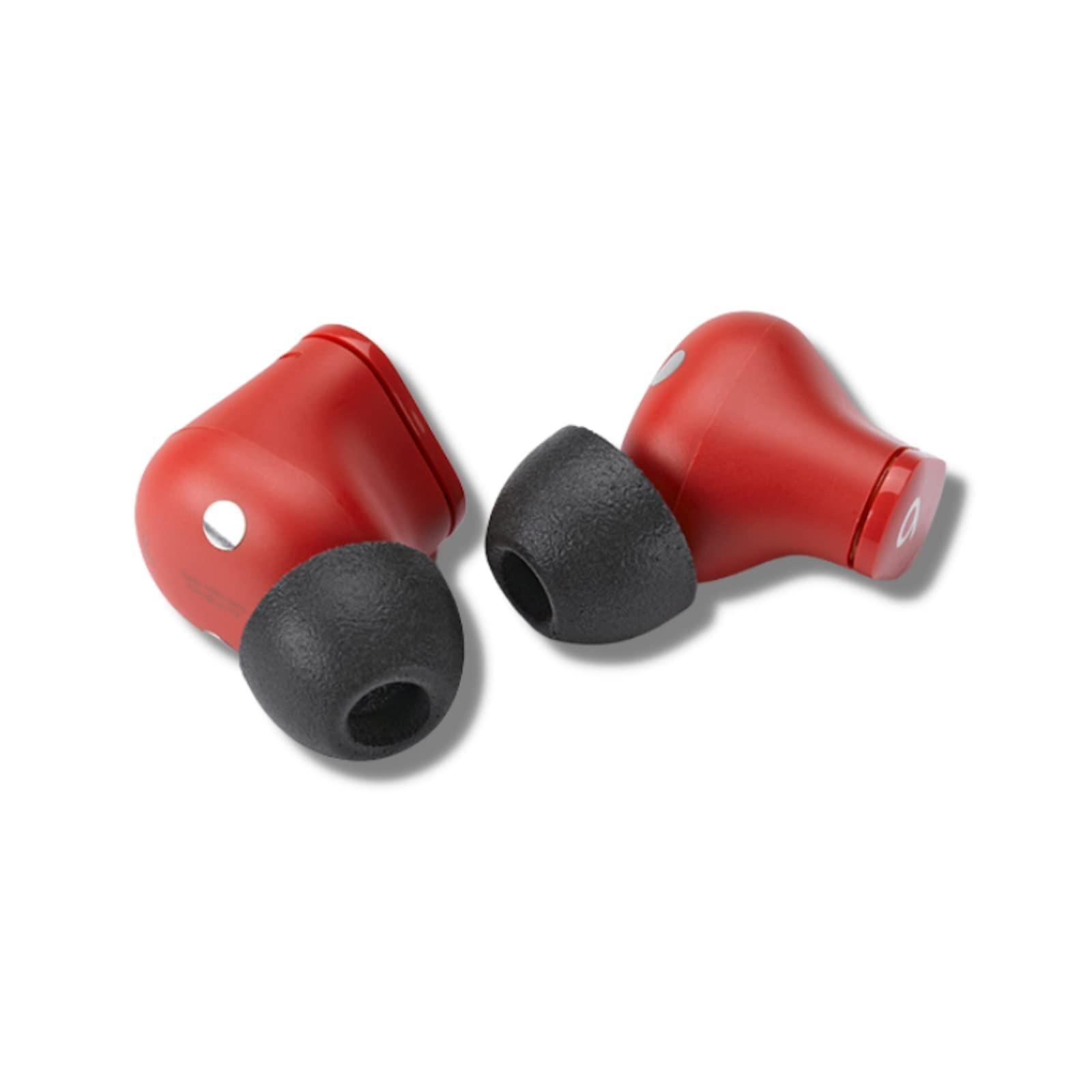 Memory Foam Earbud Tips for Secure Fit & Noise Isolation | 3 Pairs S/M/L - Black
