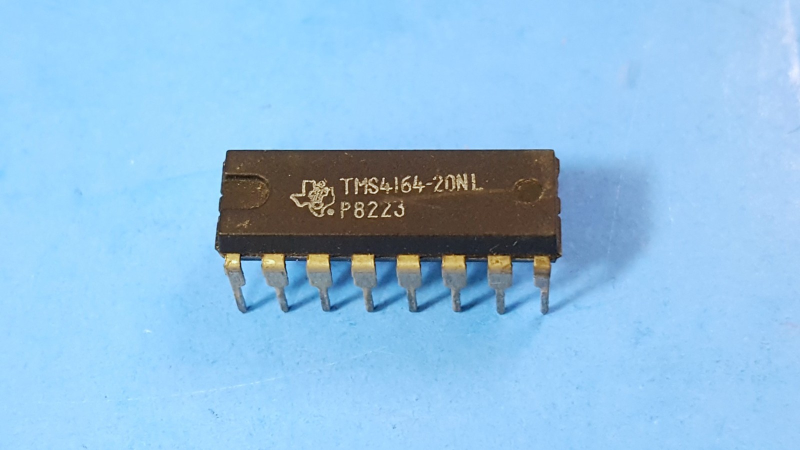 10PCS- IC, TMS4164-20NL, TEXAS INSTRUMENTS, PDIP-16