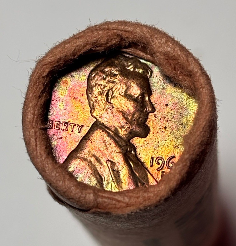 1960 D Large DT. Cent OBW Roll BU  Pittsburgh FRB OF CLEVELAND UNSEARCHED!!!