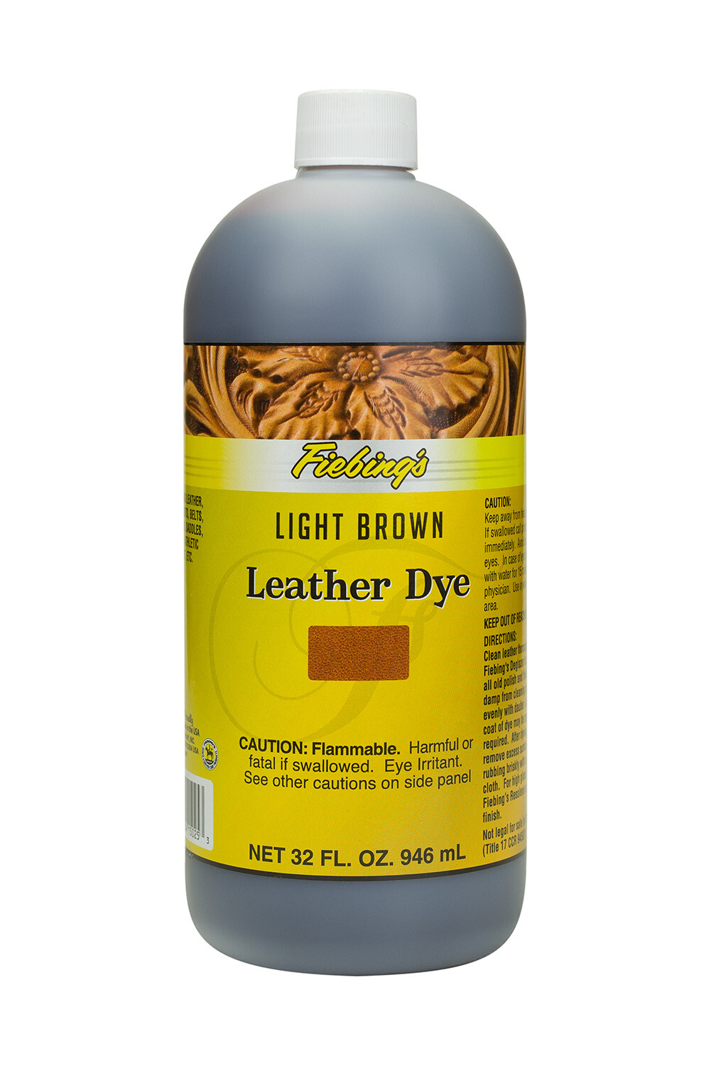 Fiebing's Alcohol Based Penetrating Leather Dye 28 Different Colors 32oz Bottle