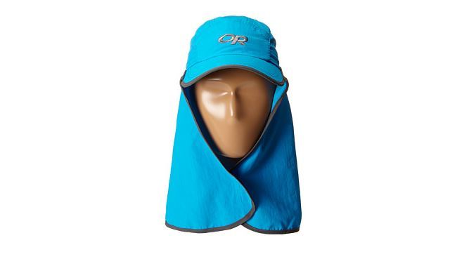 New Outdoor Research Sun Runner Cap Azalea /Dark Grey, XSmall (0-1 years)