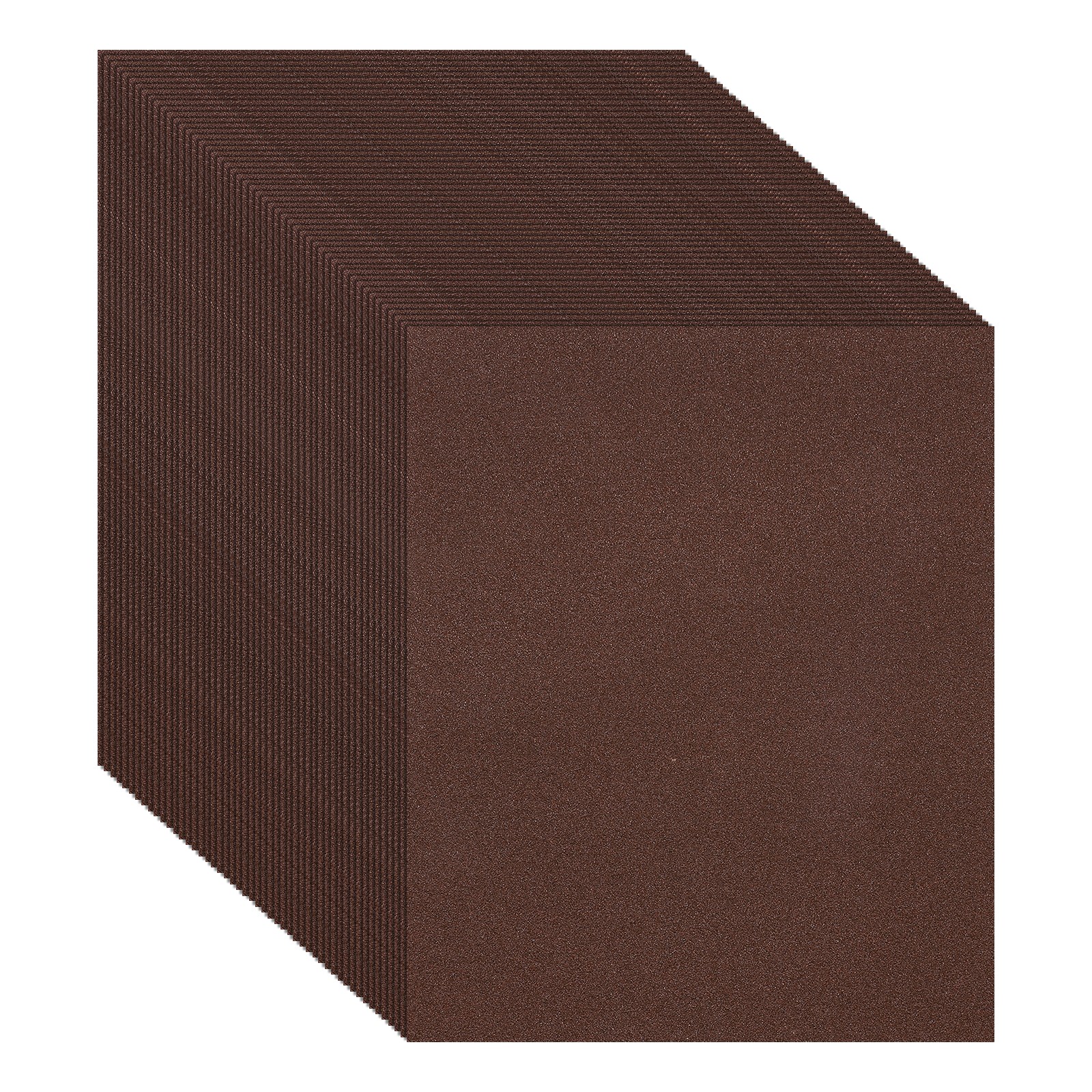 50 Pack 9" x 11" Sandpaper, 100 Grit Sand Paper for Wood Furniture Floor