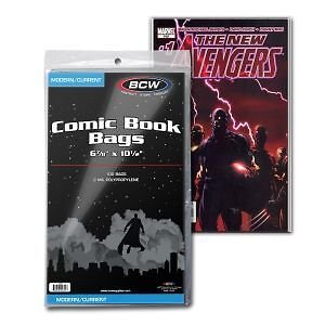 BCW Comic Bags - Current
