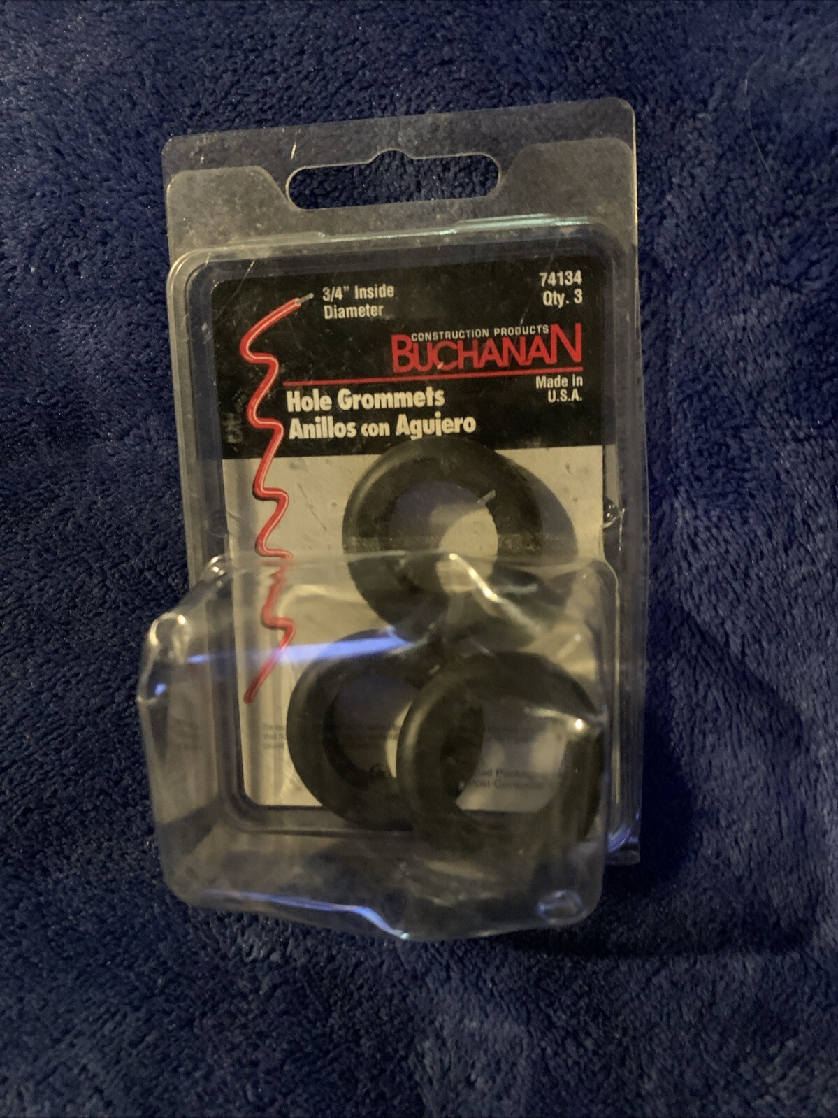 3/4" Panel Hole Rubber Grommets For Thick Wall Wiring Cable
