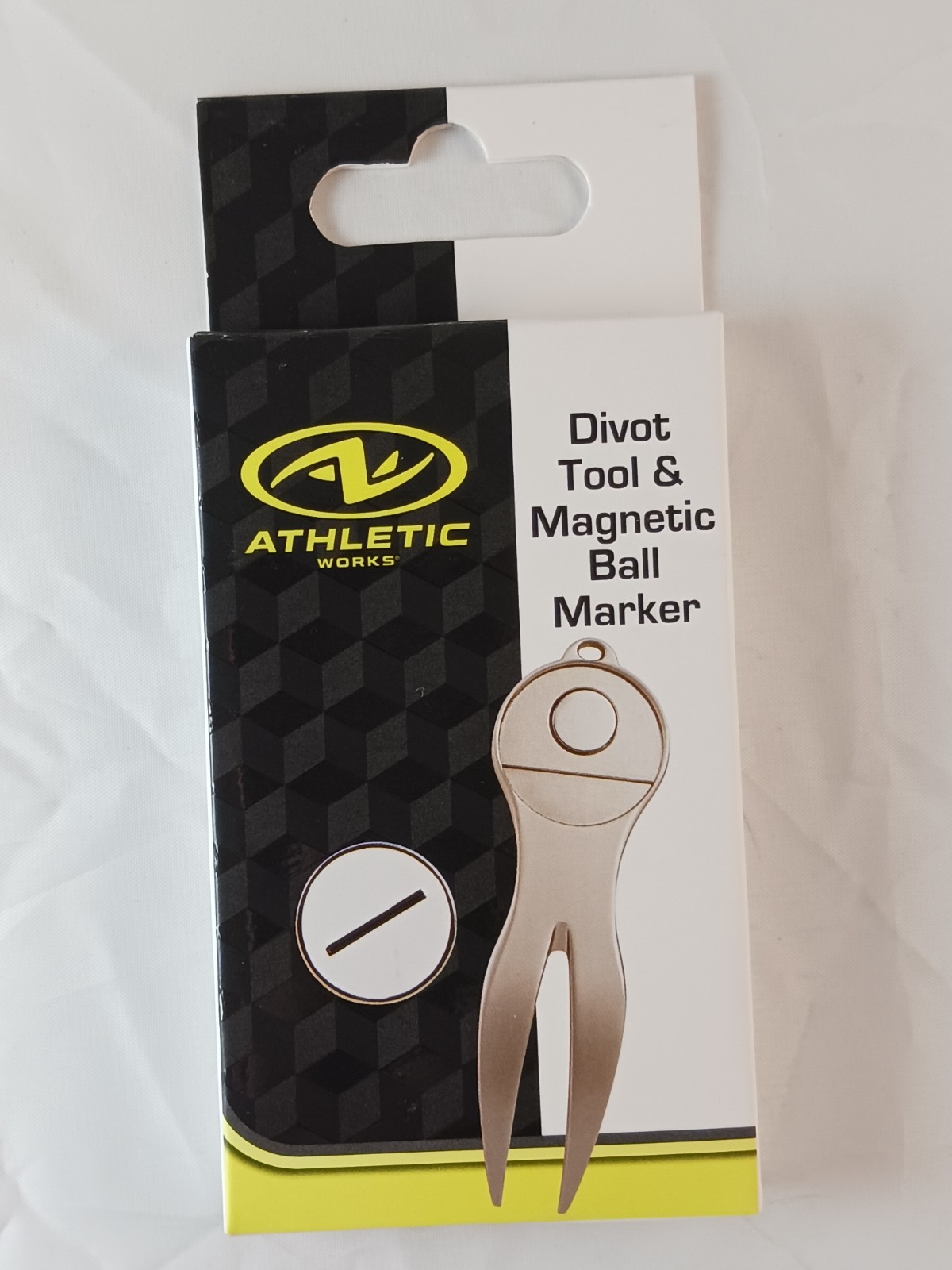 Athletic Works Divot Tool & Magnetic Ball Marker, New