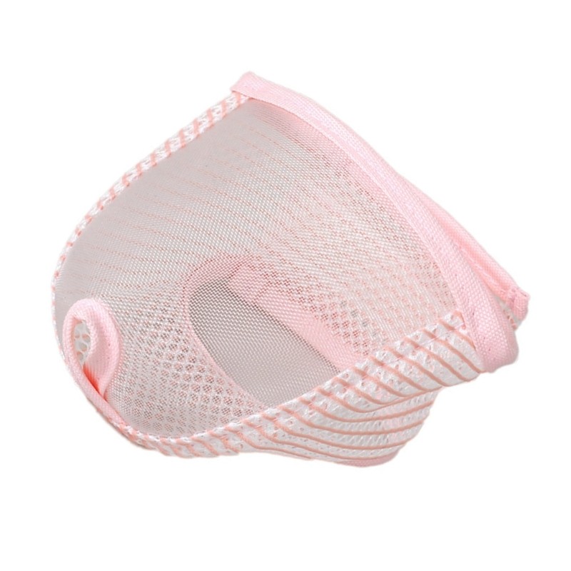 Breathable Mesh Cats Grooming Muzzle with Adjustable Size for Daily Use