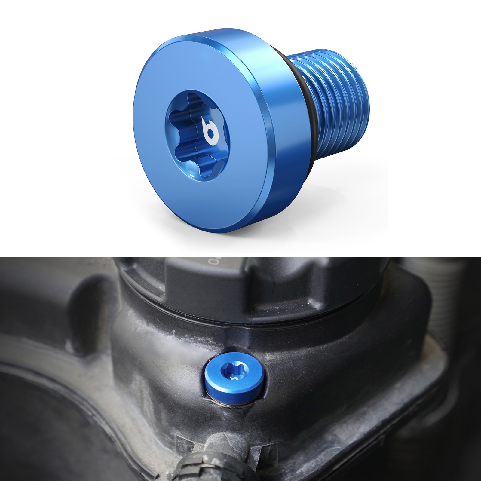Aluminum Engine Coolant Tank Bleeder Screw 17111712788 For BMW E36 E46 E39 E53