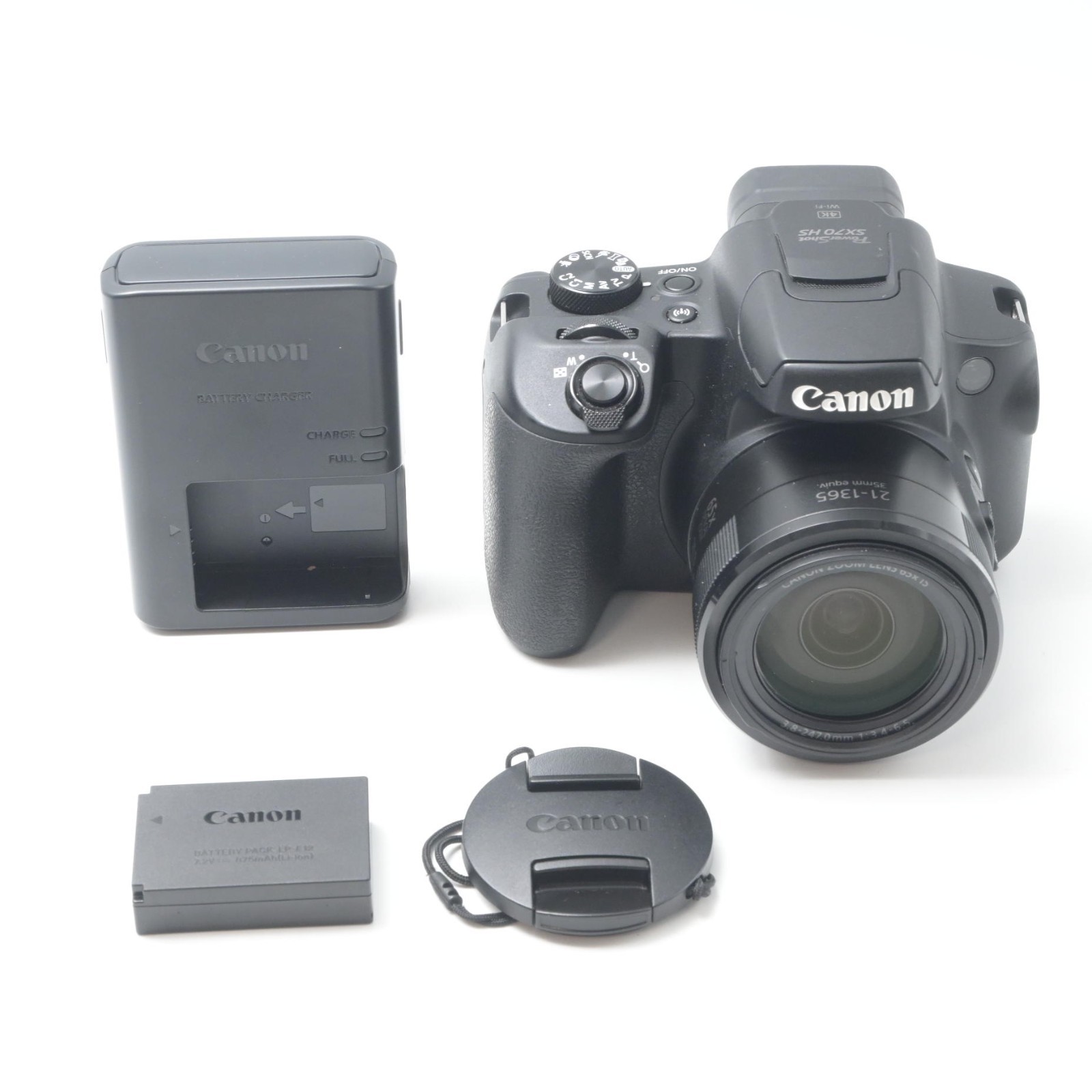 Canon PowerShot SX70 HS Digital Camera Black [Near Mint] #6273