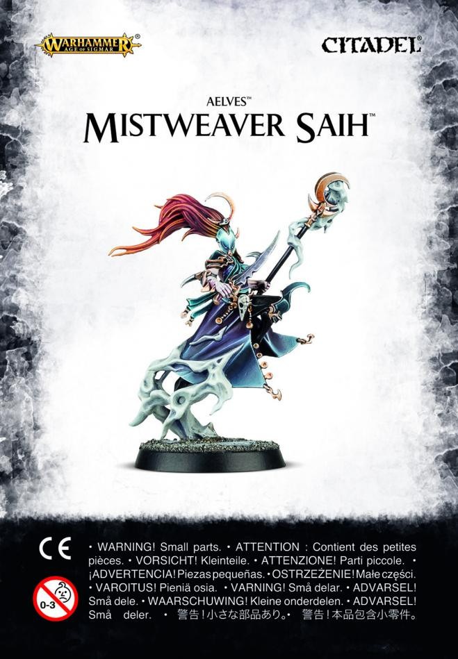 Mistweaver Saih High Dark Elves Loremaster Warhamer Age Sigmar Fantasy Old World