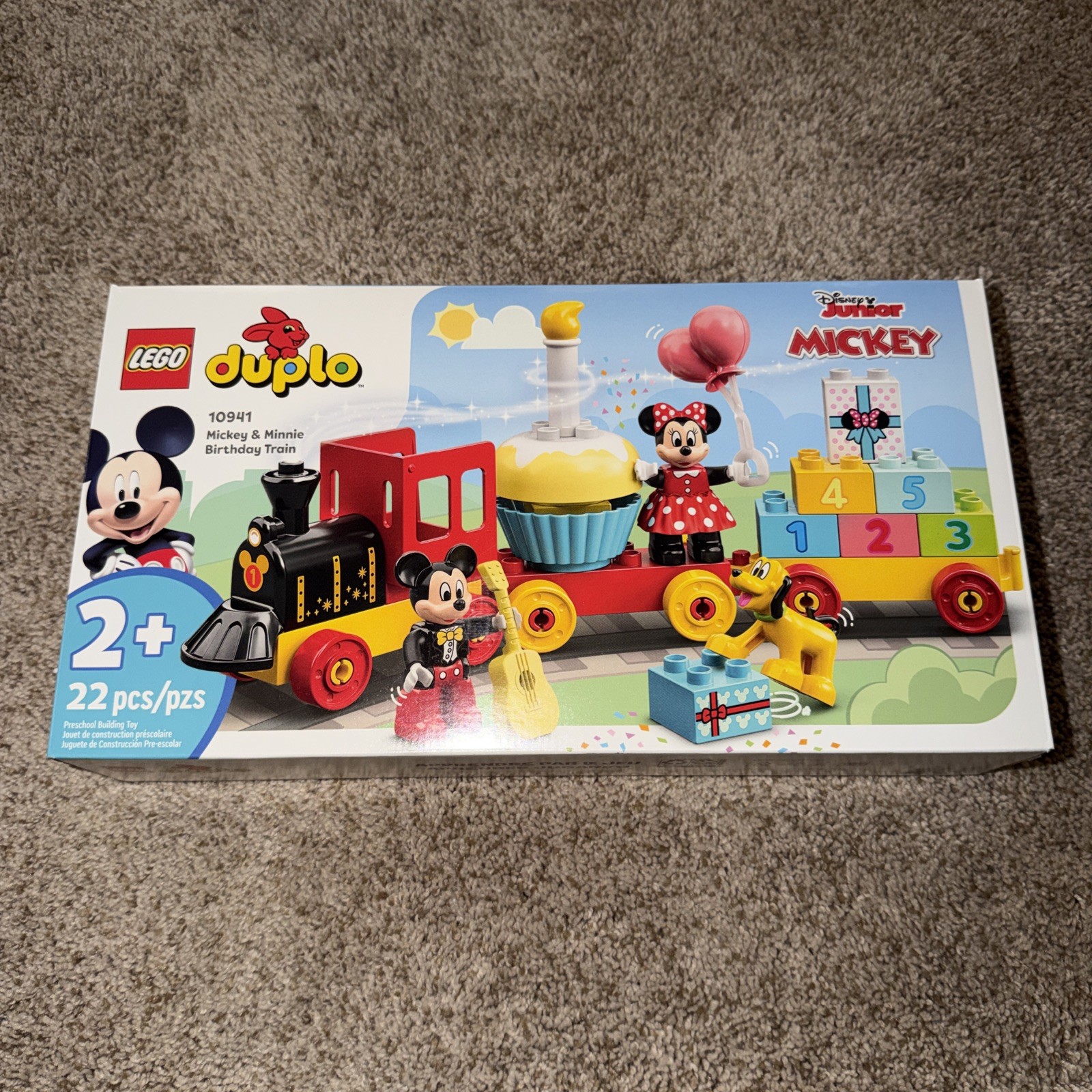 LEGO DUPLO Disney Mickey & Minnie Birthday Train Toy 10941