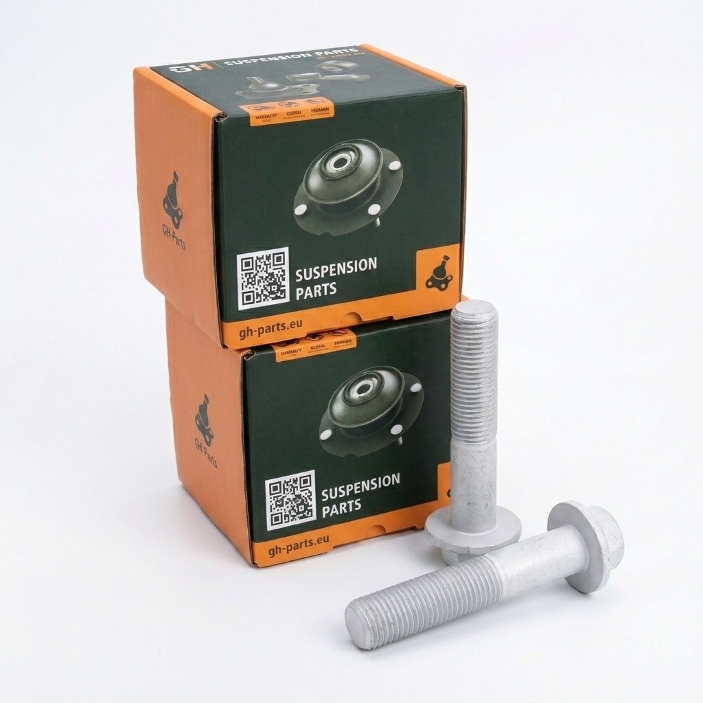2x Knuckle Bolt / Nut Front Right = Left Lower GH-394706