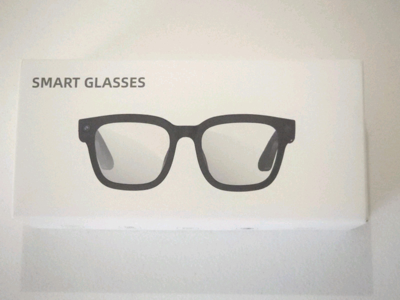 AI Smart Glasses Model G300 L  Bluetooth, 8MP Camera - Black