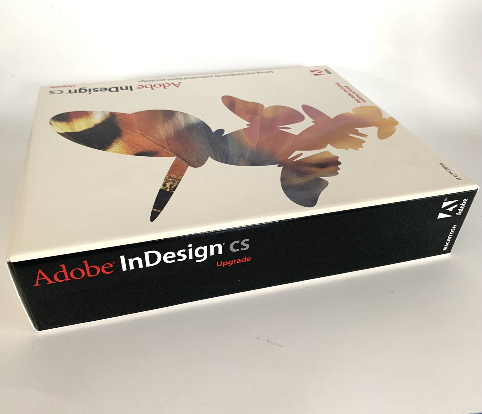 Adobe InDesign CS Upgrade For Mac Original Box W/ Disc Serial # Pre-owned As Is