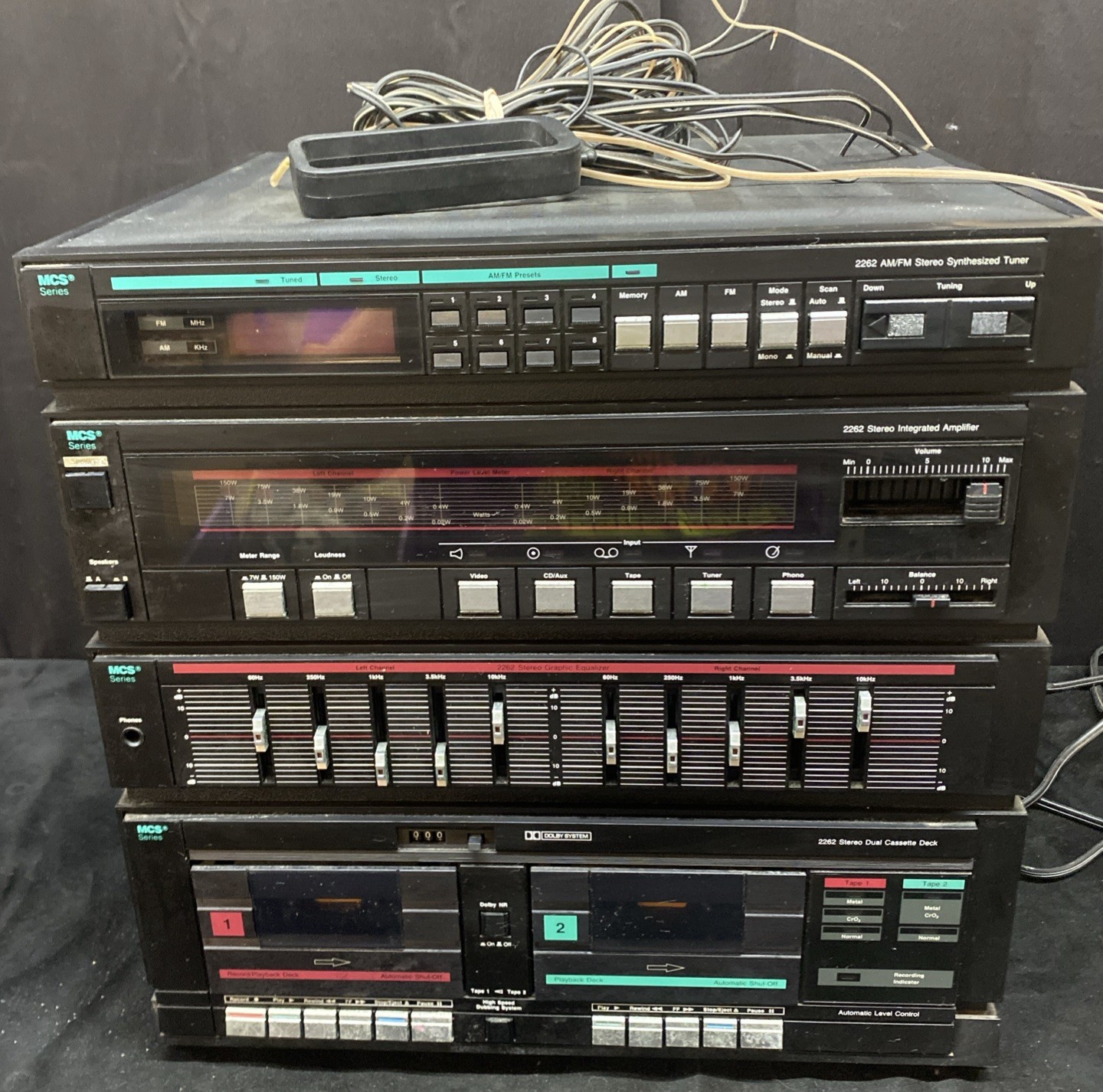 MCS 2262 Series Stereo System NOT POWERING UP PARTS ONLY