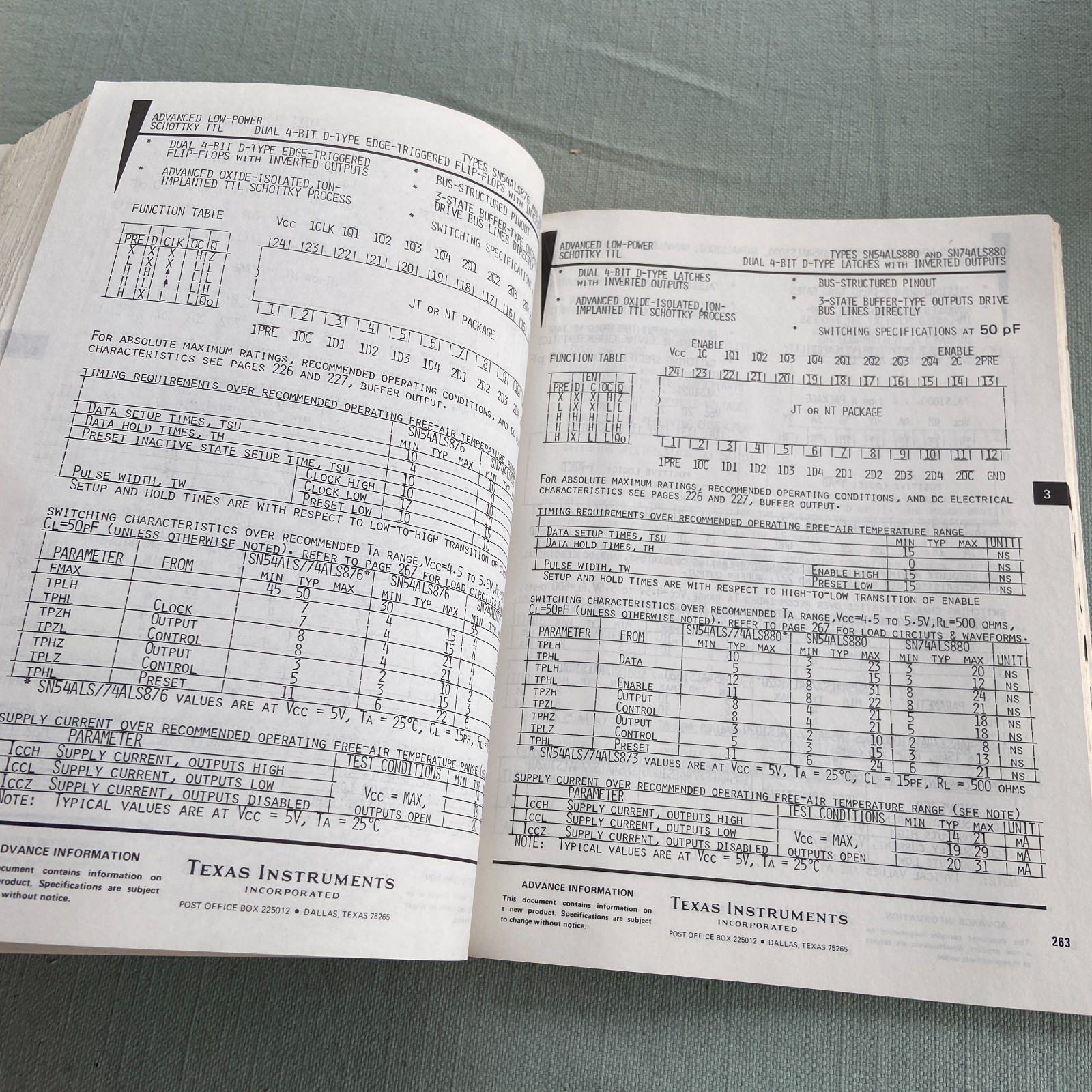 Book Lot Texas Instruments TTL Data 2nd Ed. Supplement Circuits Interface Linear