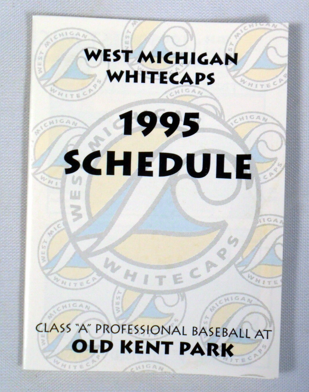 West Michigan Whitecaps Vintage 1995 2nd Season OLD KENT PARK Baseball Schedule