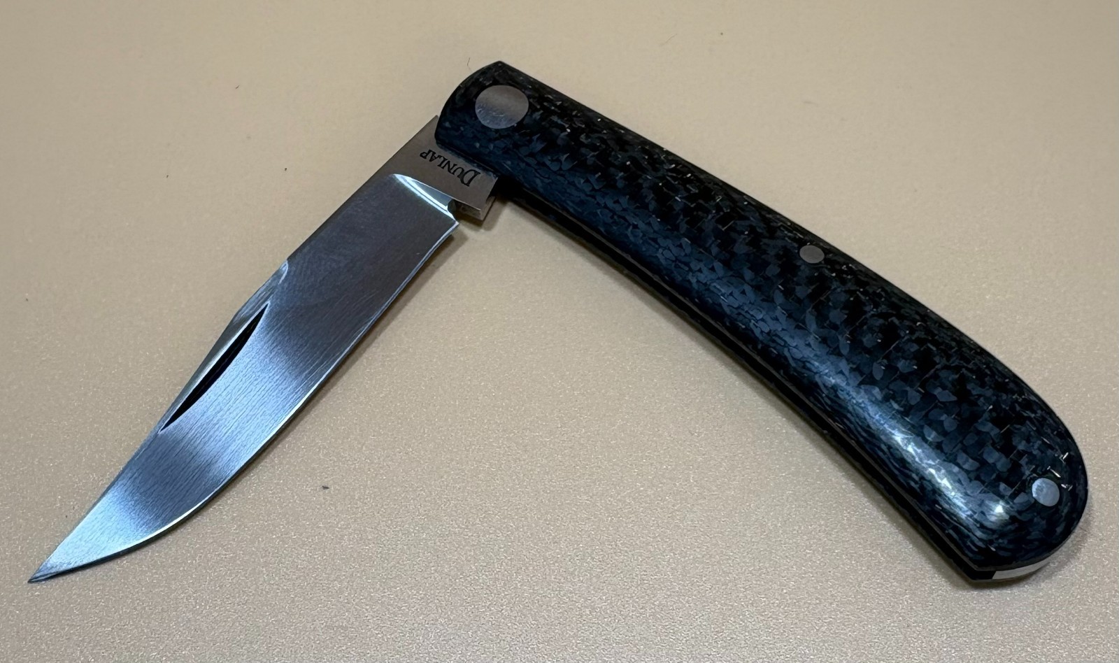 Jim Dunlap (OK) Exquisite US Custom Handmade "Shadow Trapper" Gentleman's Folder