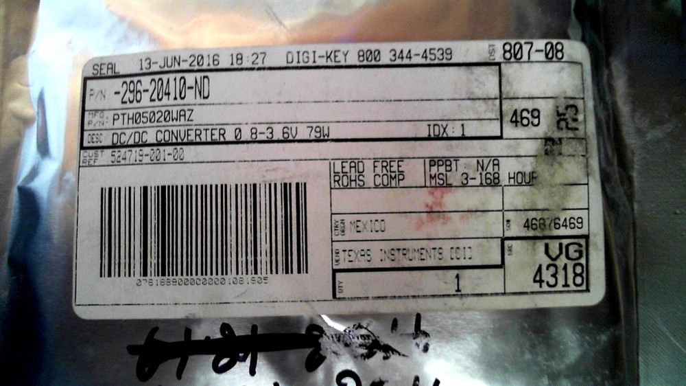 New (1pc) PTH05020WAZ TEXAS INSTRUMENTS Module Converter