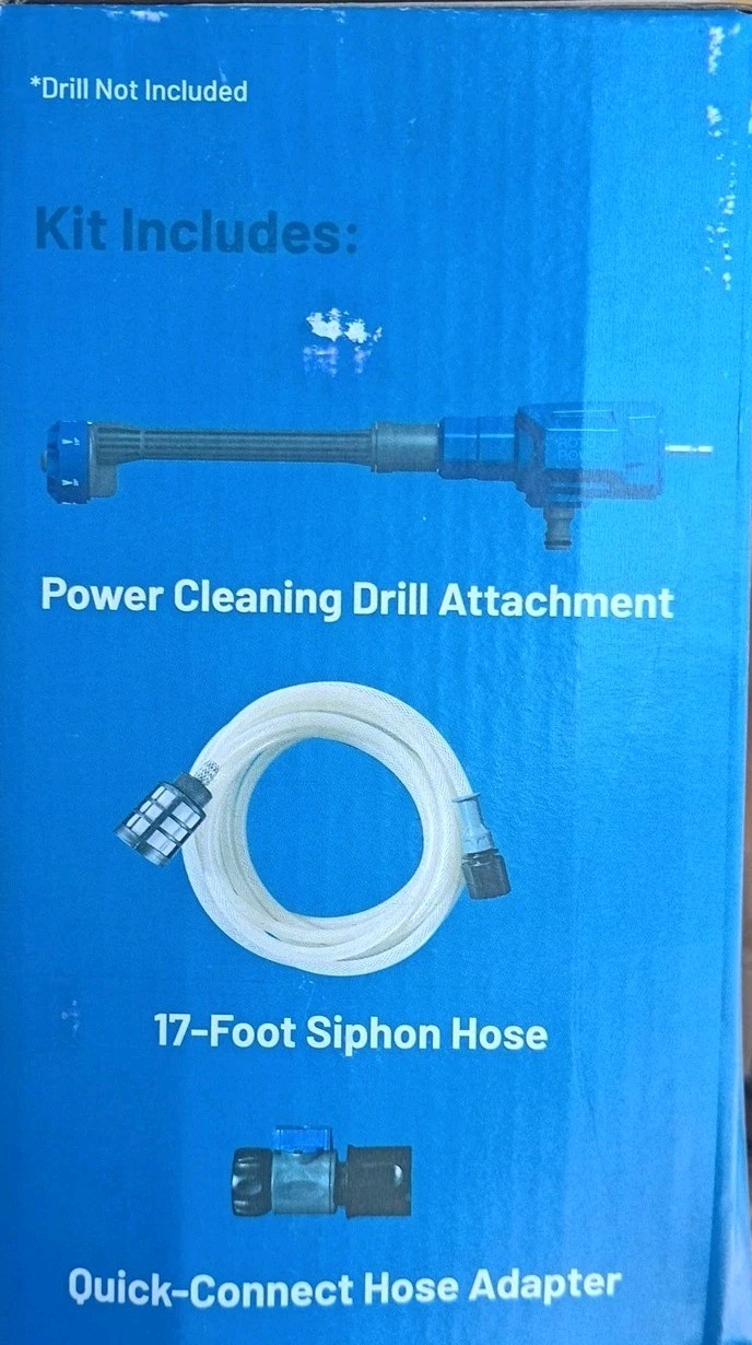 ROTOPOWER Power Cleaner Drill Attachment 600-PSI 1-GPM