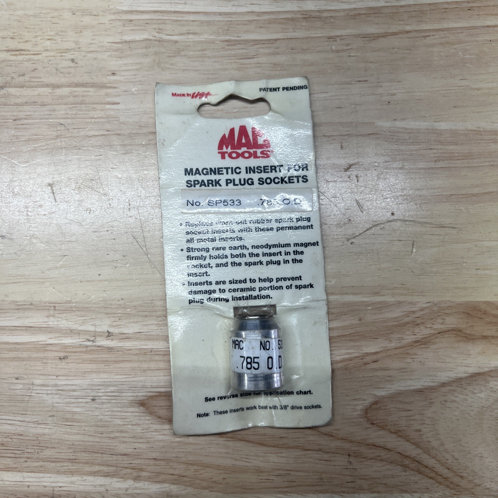 Mac Tools Magnetic Insert For Spark Plug Sockets .785 OD