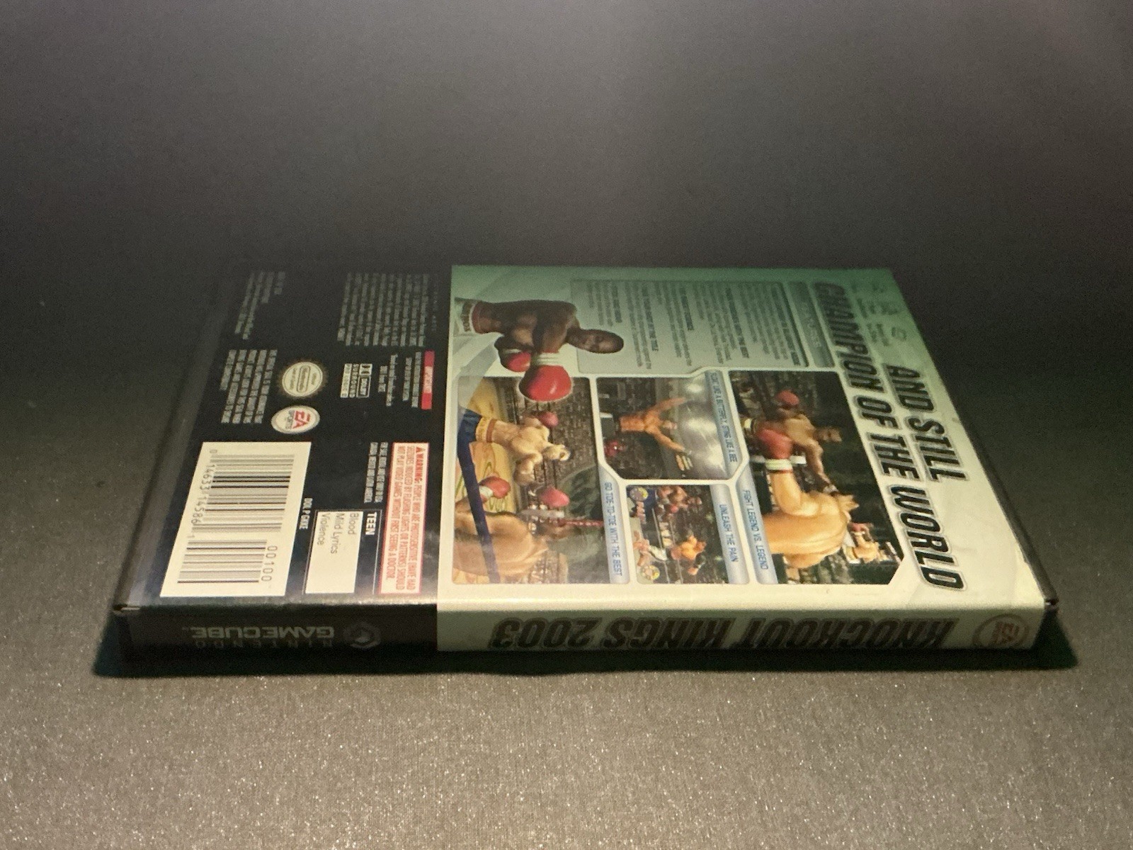Knockout Kings 2003 Nintendo GameCube Authentic ~case & manual ~J1058