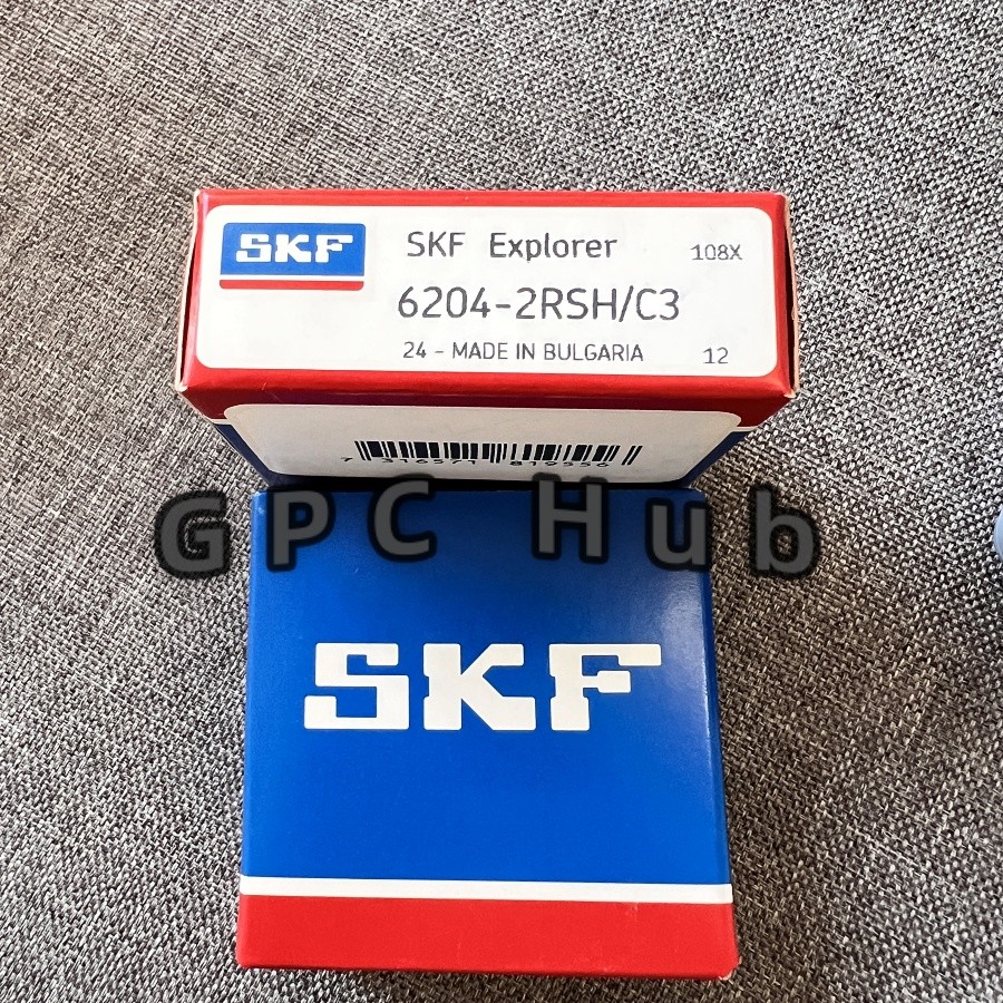 4PCS NEW SKF 6204-2RS C3 Rubber Seal Ball Bearing 20x47x14 Fast shipment