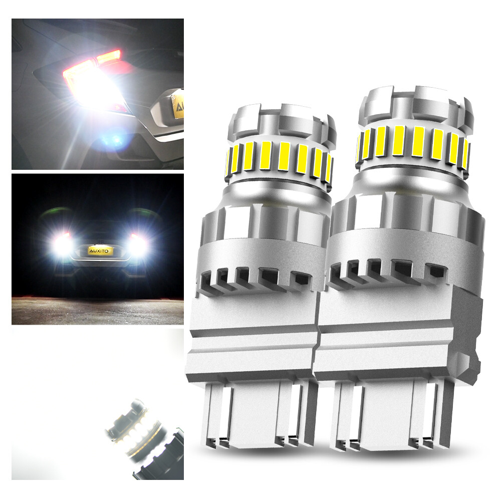 3157 LED Back Up Reverse Lights Bulbs White for Chevy Silverado 1500 1999-2013
