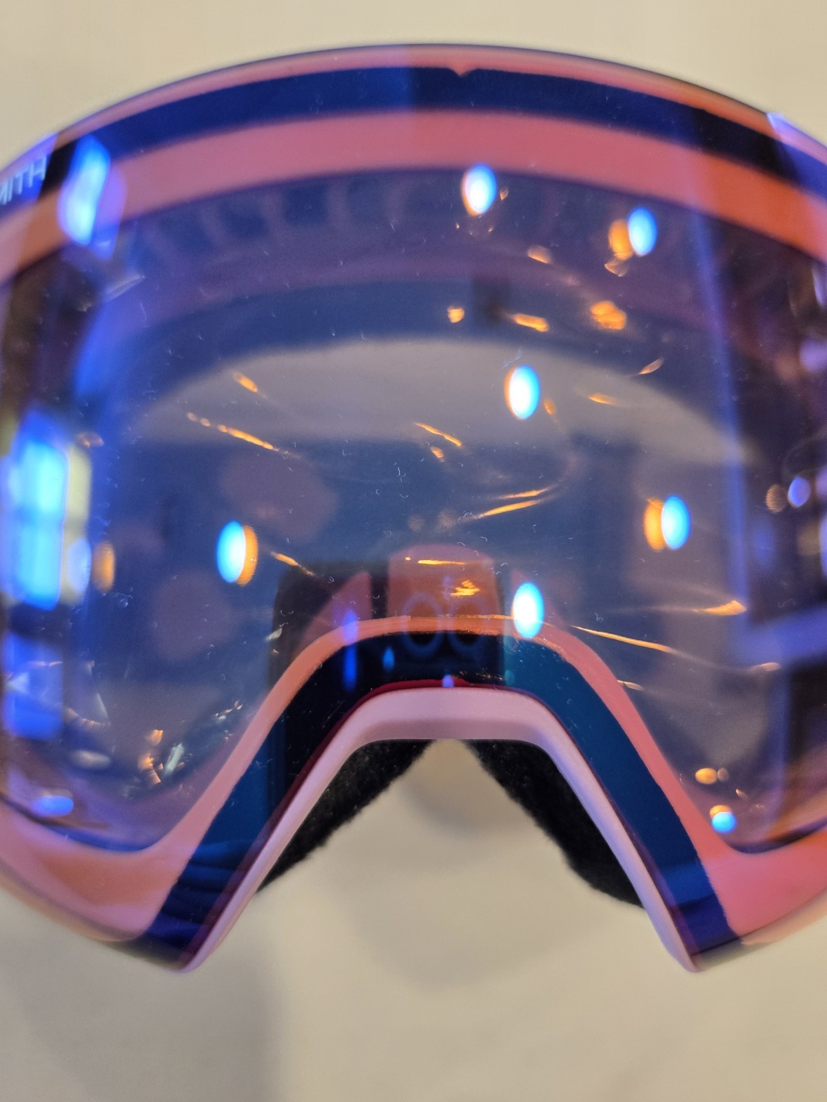 New Smith 4D Mag S Proper Pink Paint Brush Goggles Chromapop Storm Blue Sensor