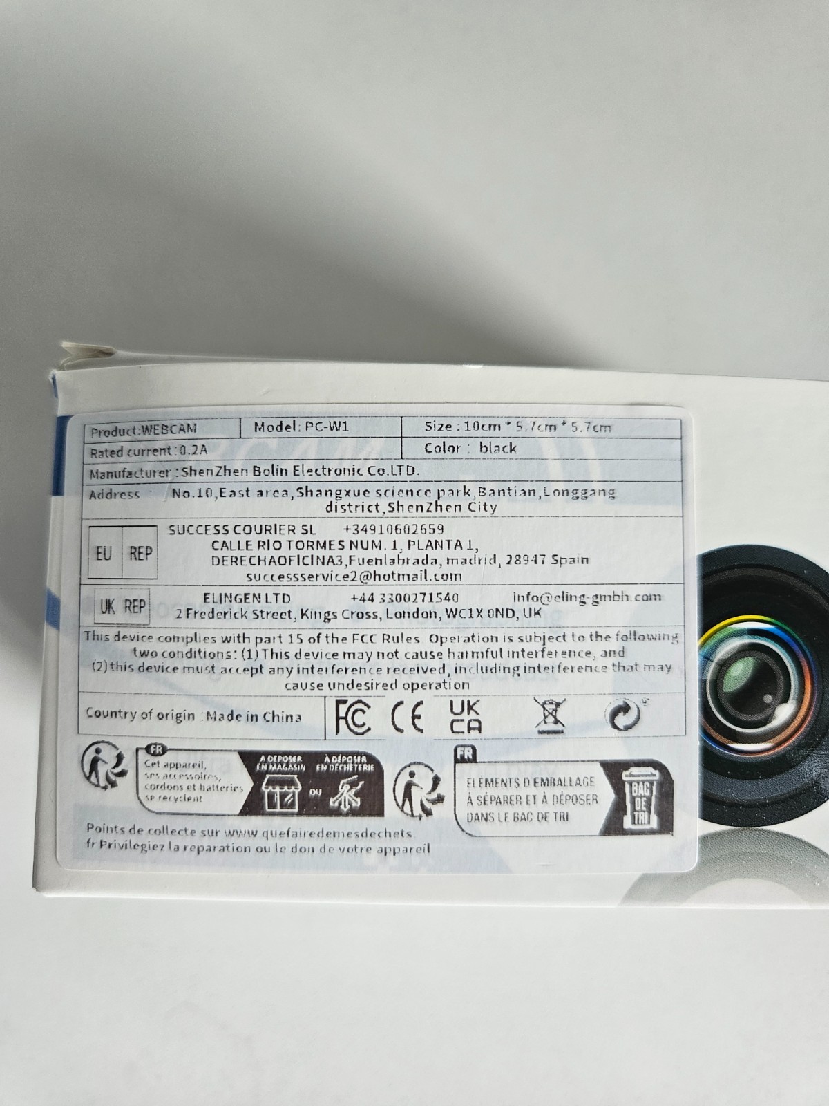 Full HD USB Webcam - Plug & Play, Great for Video Calls!
