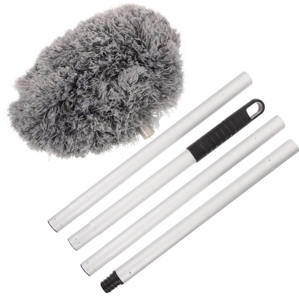 Extendable Cobweb Cleaning Duster Long Duster with Extension Pole