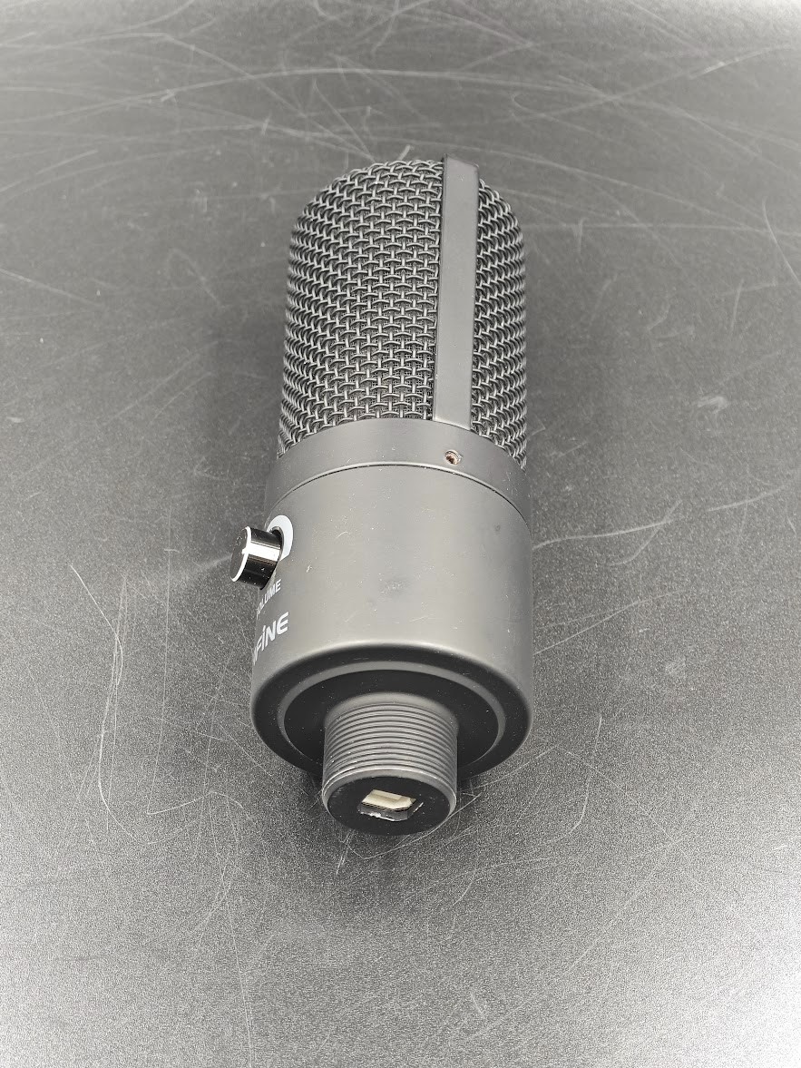 Fifine Microphone Black Used Working